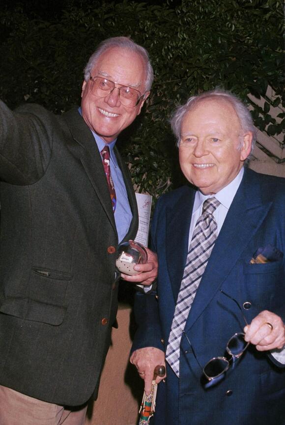 Larry Hagman and Carroll O'Connor