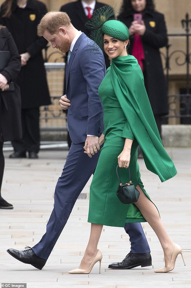 Meghan Markle at the Commonwealth Day Service, March 2020