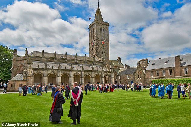 The St Andrew's University campus where Kate and William's romance started