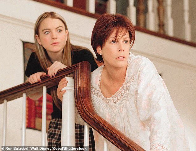 The 2003 comedy saw the duo play mother and daughter whose bodies are switched by a mysterious and magical Chinese (pictured together in the original)