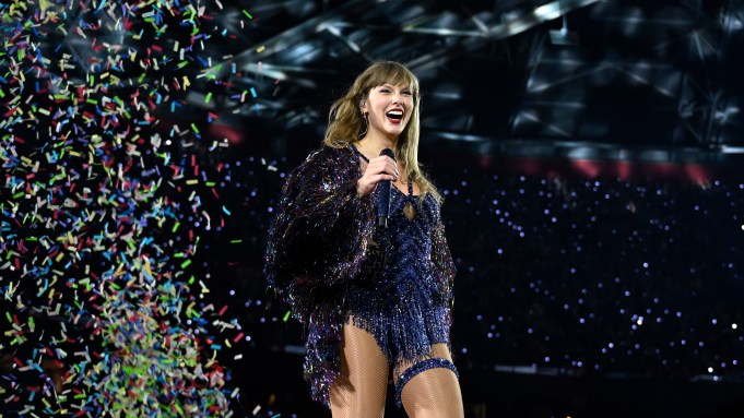 AMSTERDAM, NETHERLANDS - JULY 04: Taylor Swift performs onstage during the Eras tour at Johan Cruijff Arena in Amsterdam, Netherlands. by Carlos Alvarez Images for TAS Rights Management