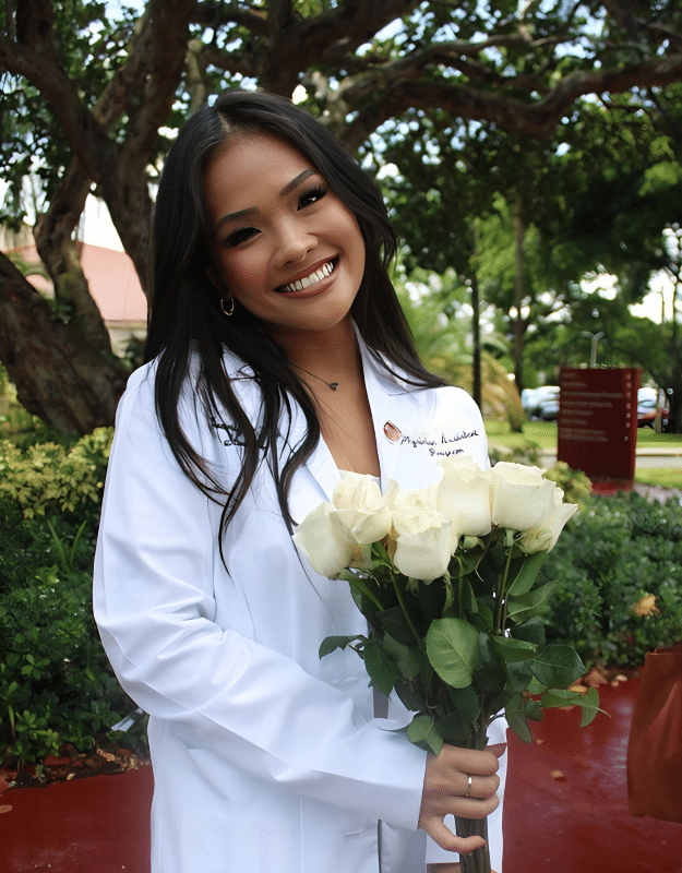 Jenn Tran is studying to be a physician's assistant. - Instagram