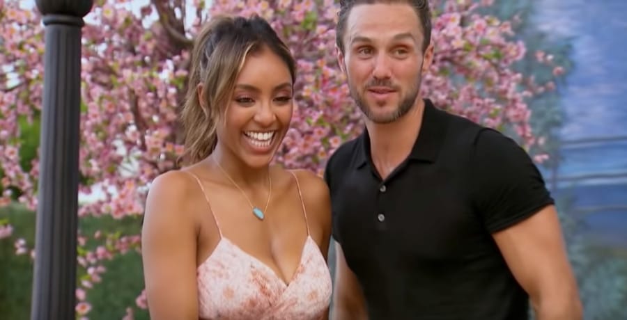 Zac Clark and Tayshia Adams/Credit: ABC YouTube