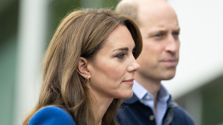 Kate Middleton Prince William frowning