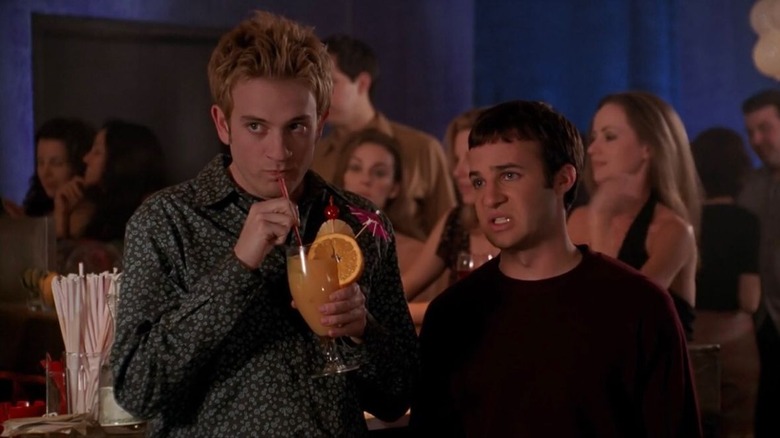 Tom Lenk and Danny Strong in Buffy the Vampire Slayer