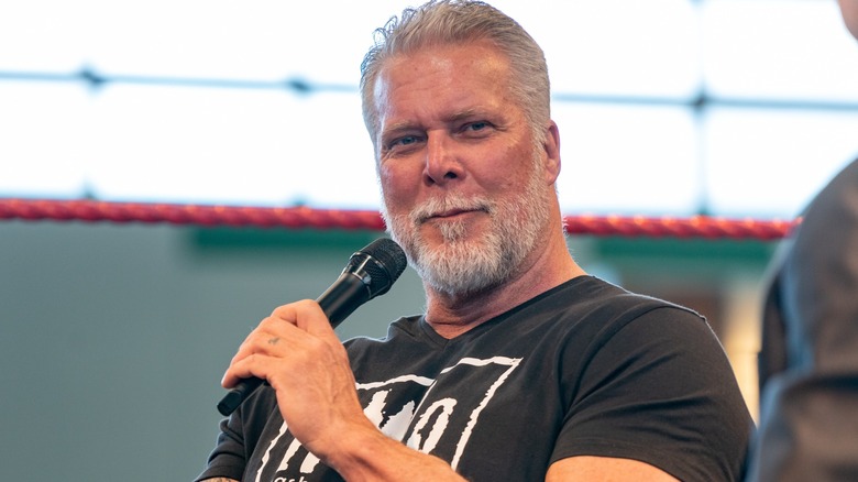 Kevin Nash smiling