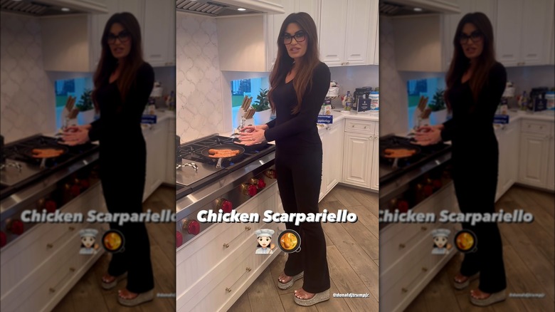 Kimberly Guilfoyle cooking