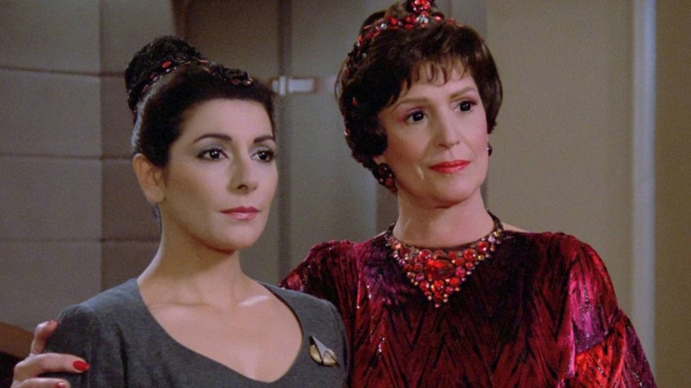 Deanne and Lwaxana Troi