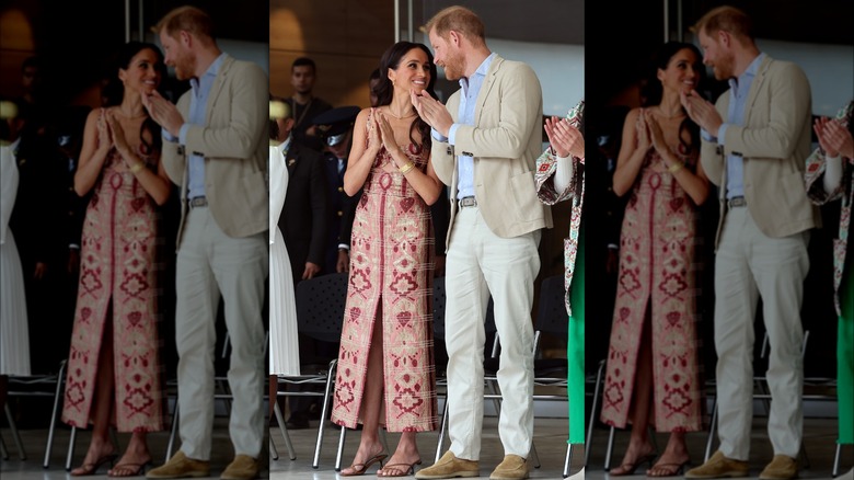 Meghan Markle, Prince Harry clapping