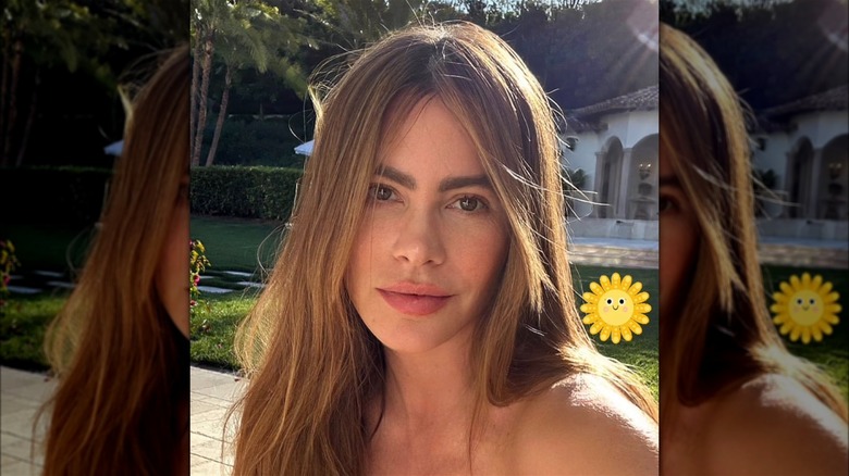 Sofia Vergara no makeup Instagram Stories