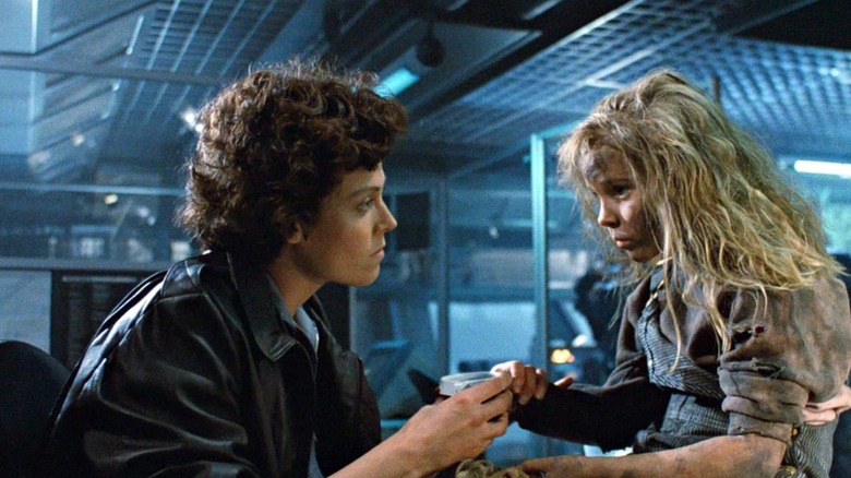 Aliens, RIpley, Newt