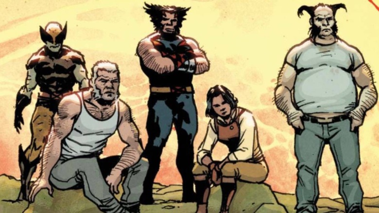 Weapon X-Men standing together