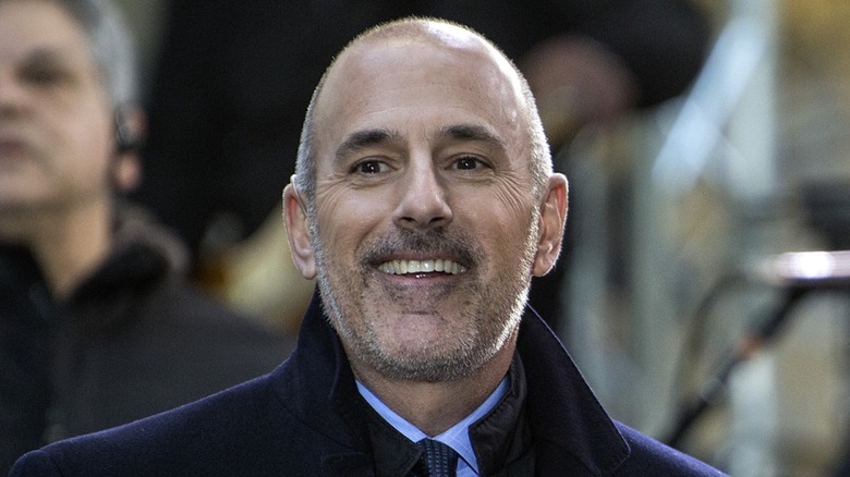 Matt Lauer smiling