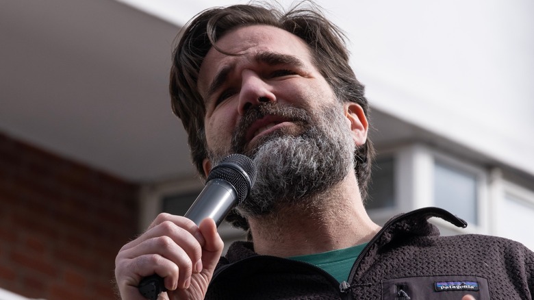 Rob Delaney speaking