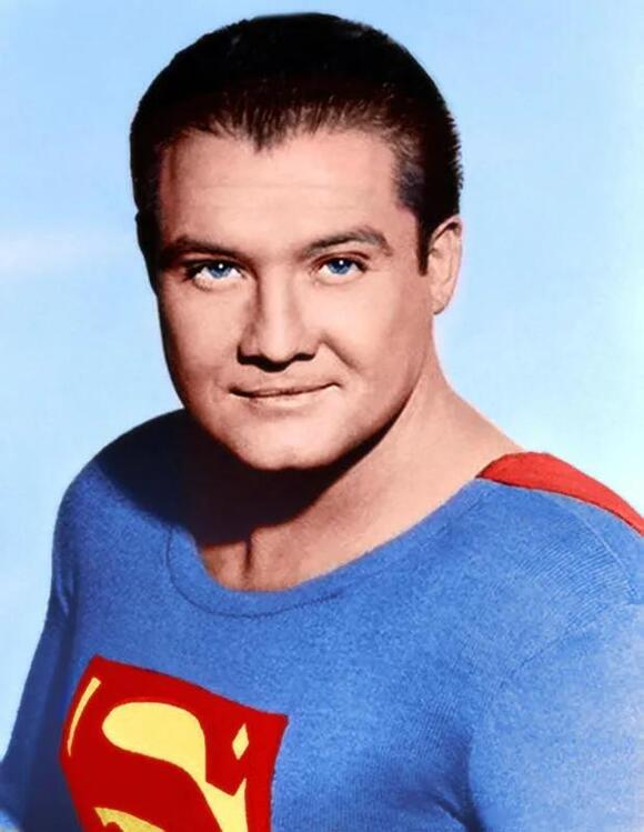 George Reeves as Superman ©WBDiscovery/courtesy MovieStillsDB.com