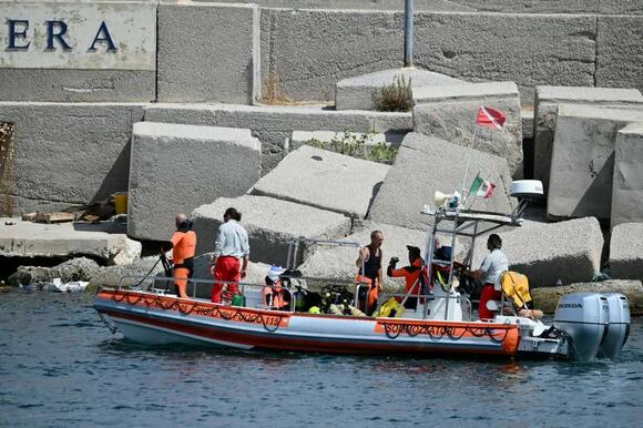 Divers during Search and Rescue Operations