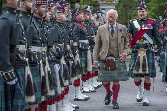 King Charles officially welcomed to Balmoral