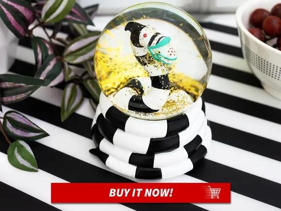 Beetlejuice Snow Globe Image