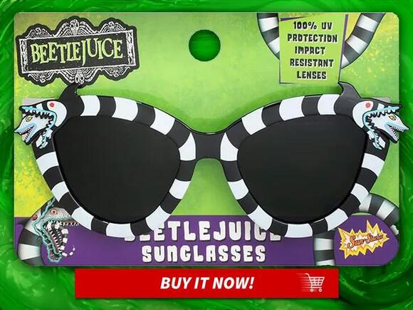 Beetlejuice Sandworm Sunglasses Image