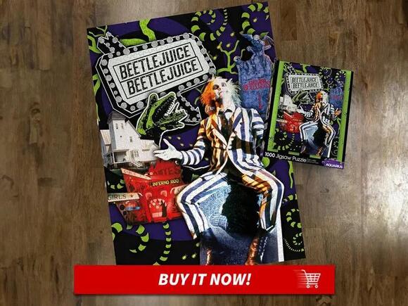 Beetlejuice Collage Puzzle Image