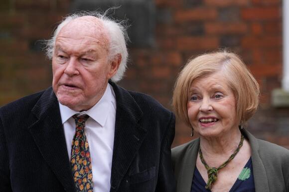 Timothy West and Prunella Scales