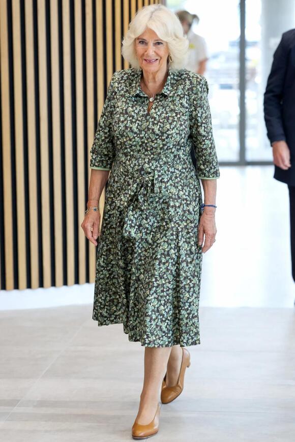 Queen Camilla at the Dyson Cancer Centre