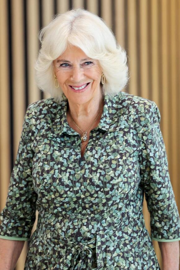 Queen Camilla at the Dyson Cancer Centre