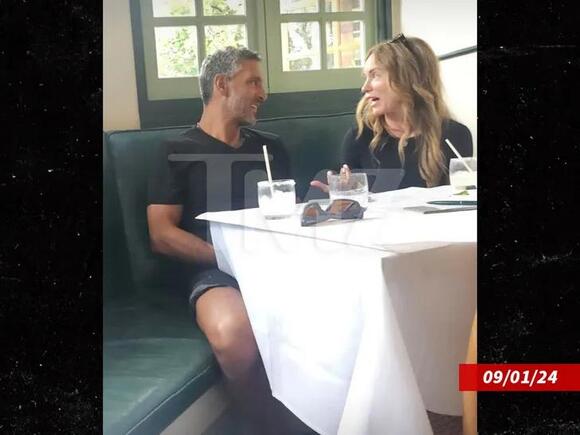 Mauricio Umansky and Nikita Kahn in Aspen