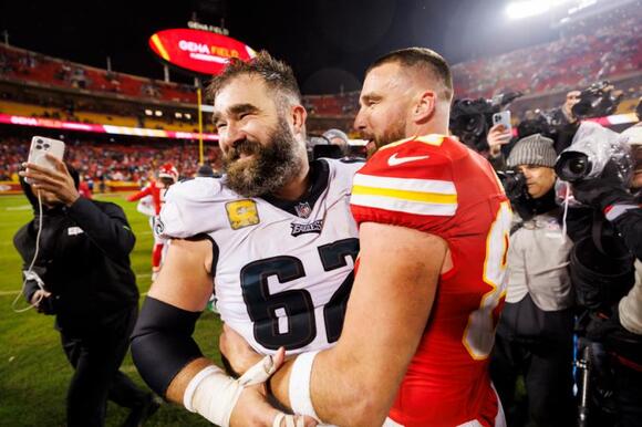 Jason and Travis Kelce