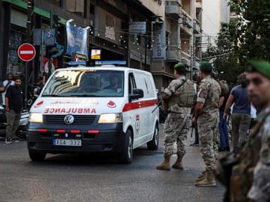 Ambulance response at American University of Beirut Medical Center