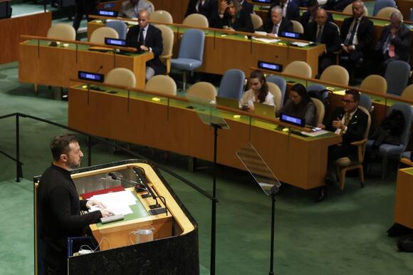 Zelensky warns at UNGA