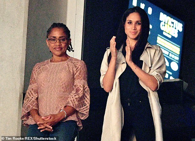 The mother of one met Meghan's father when she was working as a secretary at ABC Studios