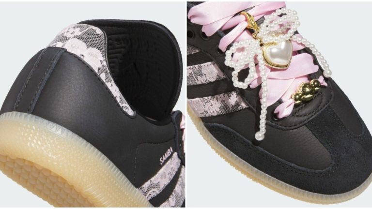 Adidas Samba LT Lace & Pearls KJ6086 Release Information