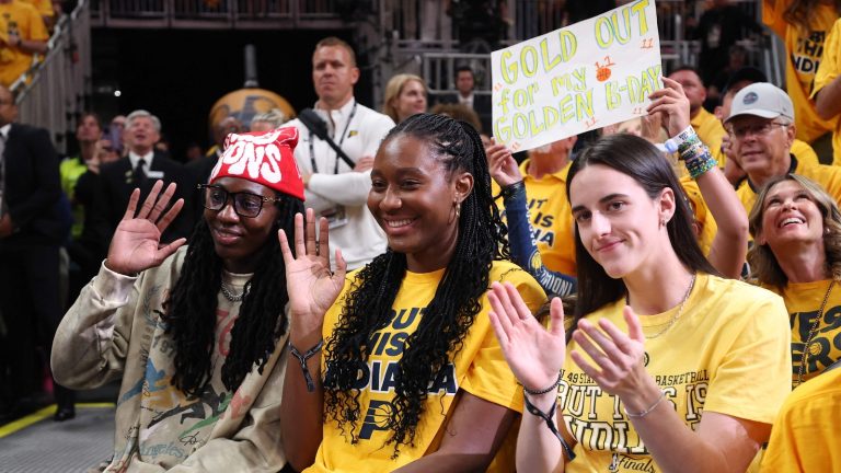 Celebrity attendees at NBA Finals from Caitlin Clark to Patrick Mahomes and stars expected for Game 7