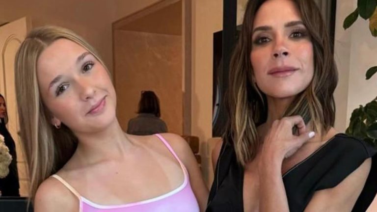 Harper Beckham's polka dot dress is the chic solution for staying cool during 2025's heatwave