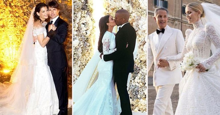 Lavish Celebrity Weddings in Italy: Iconic Nuptials from Kim Kardashian and Kanye West to Tom Cruise and Katie Holmes
