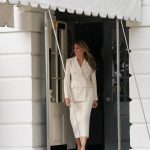 Melania Trump Wears American-Made Suit at Army's 250th Anniversary Parade