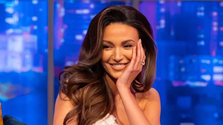 Michelle Keegan’s baby Palma turns heads in adorable £34 heart-print ensemble